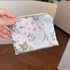 Monedero pequeño Ins con estampado de lápiz labial, bolsa cosmética, bolsa menstrual para niñas, mini almacenamiento, tela, cremallera, bolsa cosmética