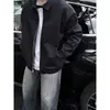 Jaqueta Cleanfit Verde Militar Masculina Primavera e Outono Roupa de Trabalho Marca Tendência Casual de Alta Qualidade Jaqueta Piloto
