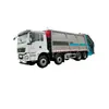 Camión compactador de basura trasero Jianghuai 9-10 con mecanismo de vuelco opcional para la recolección y transporte de basura sanitaria