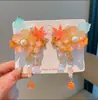 Acessórios de Cabelo Infantis Estilo Antigo, Presilha de Cabelo com Borla Estilo Chinês Hanfu para Bebê, Presilha de Cabelo Fofa de Princesa para Fantasia Antiga de Meninas Venda por Atacado