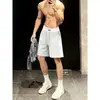 Pantalones Cortos Deportivos Casuales Estilo Americano para Hombre, Pantalones de Verano para Correr al Aire Libre y Entrenamiento Físico, Pantalones Cortos de Baloncesto Casuales para Mujer