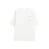 Yidao Vintage 2026 Verão Novo Estilo Americano Tendência Simples Estampa de Letra Design Básico Solto Unissex Manga Curta Camiseta