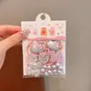 Gomas para el pelo de niña Plateadas Lindas Dibujos Animados Accesorios para el pelo de niña Bandas para el pelo de bebé Suaves con el pelo Nuevo Estilo Gomas para el pelo Accesorios para la cabeza