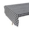 Toalha de mesa descartável xadrez PEVA retangular de plástico para piquenique toalha de mesa xadrez vermelha e branca decoração de festa uma vez
