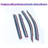 Adecuado para BMW X5 cortavientos deflector de ventana lateral BMW X5 G05 2019-2022 Visera de ventana