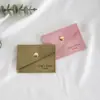 Nueva Bolsa de Terciopelo de Súper Fibra para Joyería Bolsa para Joyería Cuadrada con Broche Bolsa para Guardar Collares Anillos Bolsa de Terciopelo Se Puede Imprimir con Logo