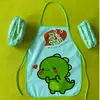Avental Infantil Pássaro Coruja Avental Desenho Animado Casaco Pintura Infantil Impermeável à Prova de Óleo em estoque Babador Brinquedo