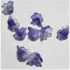 Campanilla de Viento Doméstica de 10 mm Flor Pétalos Esmaltados Hecho a Mano DIY Estilo Antiguo Pasador Cuentas Pulsera de Cuentas Sueltas Accesorios de Joyería