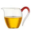 Jarra de Vidrio Transparente Grande para Té para Uso Doméstico, Hecha de Vidrio de Borosilicato Alto, Jarra para Compartir Té al por Mayor con Pico para Entretener Invitados