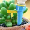 Dispositivo automático de rega de plantas com temporizador, irrigação por gotejamento para jardineiros preguiçosos, uso doméstico com interruptor ajustável para controlar o vazamento de água para plantas em vasos