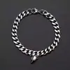 Europa y Estados Unidos viento frío Pulsera de amor personalidad imán atracción pulsera hacer viejo un par de imán piedra amantes adornos de mano mujeres