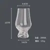Atacado do Fabricante Copo de Degustação de Cristal Sniffing de Uísque Taça de Vinho Tulipa Copo de Uísque Logo Imprimível