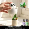 Pedra Difusora em Forma de Fantasma, Ornamento de Aromaterapia, Pedra de Cristal para Uso Doméstico no Quarto, Óleo Essencial de Fragrância Sem Chama de Longa Duração, Presente de Aniversário para Meninas