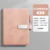 Cuaderno A5 con Logo Personalizado para Regalos de Oficina Empresarial, Piel Suave Engrosada, Alto Valor Estético, Cuaderno con Hebilla, Cuaderno en Caja de Regalo