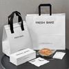 Bolsa de Embalaje para Postre Horneado, Caja para Pastel, Bolsa de Embalaje Aislante, Bolsa para Pan Tostado, Bolsa de Papel Kraft, Bolsa Tote para Llevar