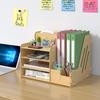 Caixa de armazenamento de desktop multicamada do Office com fechadura Home Station Arquivo do tipo gaveta de armazenamento Rack Desk Sundries Artefato