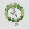 [Lenguaje de las flores] Pulsera antigua rosa verde color único pulsera fresca pulsera original