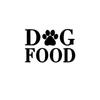 Pegatinas de pared con frase en inglés de comida para perros, utensilios decorativos para mascotas, pintura autoadhesiva decorativa.