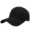 Tablero de lienzo bueno gorra de béisbol de ala grande soporte para impresión de LOGOTIPO personalizado bordado punto circunferencia de cabeza grande ala extendida