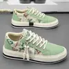 Sapatos Masculinos Atacado, Novos Sapatos Casuais, Tênis Esportivos Modernos e da Moda, Tênis Baixos, Sapatos de Tecido Estilo Coreano, Sapatos de Pescador com Cadarço