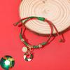 Pulsera Navideña Luminosa Nueva Transfronteriza Pulsera Popular de Papá Noel para Mujer Mejor Amigo de Pareja Joyería Transfronteriza