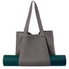 Bolsa de yoga portátil multifuncional de moda, bolsa de viaje de lona de gran capacidad, bolsa de almacenamiento para esterilla de yoga deportiva y fitness para mujer