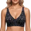 TK Sutiã de gel com estampa de leopardo e bolinhas, o mais vendido da Amazon para mulheres, lingerie plus size, sutiã feito sob medida para comércio exterior transfronteiriço