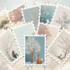 36 Pegatinas de Sellos Florales, de Árboles y Animales Temáticas de Sanación en Diseño de Acuarela Estilo Bosque para Diario DIY y Decoración de Tarjetas Al por Mayor