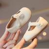 Zapatos Planos para Bebé Niña Primavera y Otoño Nuevos Zapatos para Niños Pequeños Zapatos de Moda de Princesa para Niñas Bebé Suaves de Suela Blanda Zapatos de Cuero para Jardín de Infancia