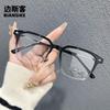 TR30298 Novo Estilo Caixa Personalizada Óculos para Emagrecer Populares na Internet Moda Retrô Óculos Anti-azul Armação Artística Versátil