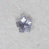 Pétalos de Flor Acrílicos con Agujero Central, Flor de Cinco Pétalos, Brillantes Color Ab Chapado, Horquilla, Pendiente, Colgante y Joyería Hechos a Mano Vintage para DIY