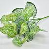 Material da parede da planta de simulação de plástico flor em vaso de samambaia de simulação de folha persa de simulação de planta Chia