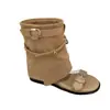 Sandalias de plataforma abiertas para mujer, sandalias de verano 2026 para combinar con faldas y pantalones, botas de media caña, botines de estilo francés, tacones altos