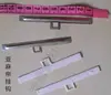 Cortina de Lino Gancho de Hierro Colgador Pie Persianas Verticales Parte de Montaje de PVC Accesorios para Persianas Verticales Persiana Enrollable Pie de Hierro Parte de Montaje Lateral