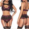 Fornecimento transfronteiriço da Europa e dos Estados Unidos comércio exterior sexy underwear sexy mulheres multi-cor Garter underwear sexy terno atacado