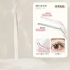 Herramienta Auxiliar de Seguridad para Pestañas para Principiantes Pinzas para Pestañas Pinza de Pluma Dorada Herramienta para Auto-injerto de Pestañas Rizador de Pestañas
