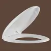 Cubierta de Inodoro de PP de Cierre Lento Cubierta de Inodoro Engrosada en Forma de V Cubierta de Inodoro de Plástico para el Hogar Cubierta de Asiento de Inodoro para Baño