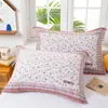 Toalla de Almohada de Gasa de Algodón Leche Estilo Nuevo, Engrosada y Antideslizante, para Uso Único, Adecuada para Uso en Casa y Estudiantes, Todas las Estaciones, Toalla de Cabeza Antideslizante de Algodón Puro, Venta al por Mayor
