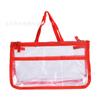 Bolsa de Higiene Pessoal Transparente Eva com Zíper Duplo, Venda Quente, Bolsa de Mão Multifuncional à Prova d'Água, Bolsa Média, Bolsa de Cosméticos, Bolsa de Maquiagem