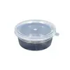 Venta al por mayor de fábrica Pegamento Espumante Caja de Plástico 15g Caja Redonda Pequeña Arcilla Ultraligera Barro de Nieve Barro de Cristal para Uso con Plastilina
