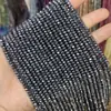 3*4mm piedra natural corte superficie cuentas ábaco cuentas de ángulo corte cristal fabricantes de cuentas sueltas mayoreo accesorios de joyería DIY