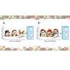 Decorações de Natal, adesivos eletrostáticos para vidro, animais fofos celebrando o Natal, adesivos de janela de árvore de Natal, criando uma atmosfera festiva de Natal, decorações de janela, presentes