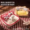 Cama para perro de marca compartida Hello Kitty, cama cuadrada de encaje para perros y gatos pequeños y medianos, adecuada para todas las estaciones, cama para mascotas extraíble y lavable