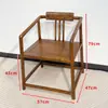 Muebles de madera maciza, silla de respaldo redondo, sillón, mesa de centro, sillas a juego, para el hogar, sala de estar, oficina, multiusos, silla lujosa, silla de palacio, silla de gran maestro.