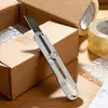 Estilete utilitário em aço inoxidável, estilete grande para papel de parede, estilete resistente totalmente em metal para papel de parede, estilete artesanal Express, estilete para papel de parede no atacado.