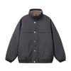 Northern Frontier Ropa de Hombre Estilo Americano Marca de Moda 2025 Invierno Nuevo Cuello Alto Águila de Montaña Chaqueta de Algodón Ropa de Trabajo Abrigo de Algodón Chaqueta Cálida Acolchada de Algodón