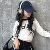 Calça Jogger Casual Infantil Cruzada 2026 Primavera Novo Estilo Coreano Solta Versátil Calça Esportiva Calça de Perna Larga Infantil