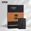 ZORRO/Zorro ZK20-3 Laca Negra Pixiu Encendedor de Queroseno Aleación de Zinc Repujada Gama Alta Negocios Celebridad de Internet Más Vendido