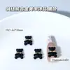 Nova Manicure Desenho Animado Laço Fosco Urso Joia Simples Macaron Mini Liga Metálica Decoração de Unha