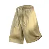 Nuevos Shorts Deportivos de Seda Helada para Hombre Verano 2026 [L-8XL] Corte Holgado Tallas Grandes Pantalones Casuales para Hombre, Transpirables y de Secado Rápido
